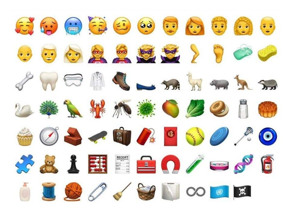 Emoji katalogları iPhone’larda genişliyor